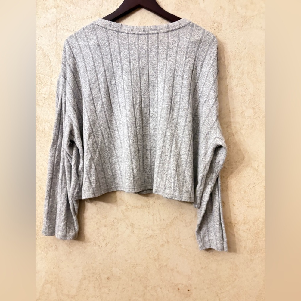 BP Gray Ribbed Pajama Set - Picture 13 of 16